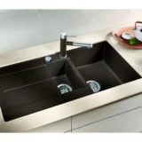 Мойка METRA 6 S Silgranit, нежный белый, двусторонняя — изображение 6