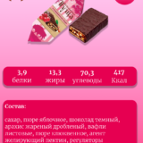 Конфеты Беловежская пуща с клюквенным пюре (1000г) — изображение 2