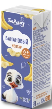 Нектар банановый с мякотью