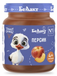 Пюре из персиков
