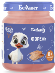 Пюре из форели