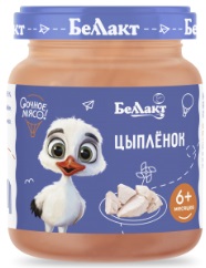Пюре из мяса цыплят