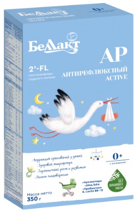 Смесь сухая антирефлюксная «Беллакт Антирефлюксный Active», с рождения