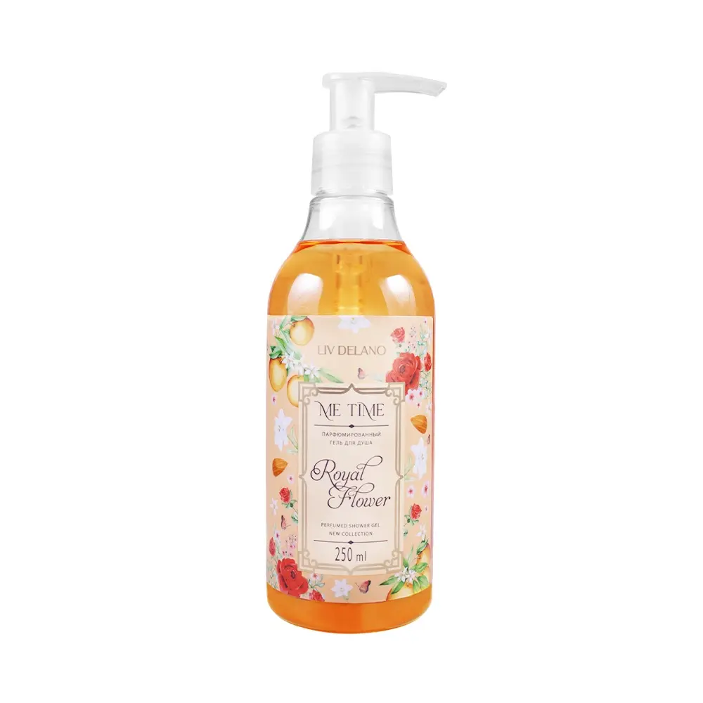 Гель для душа парфюмированный Royal Flower, 250 мл
